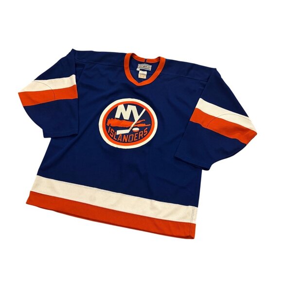 Vintage 90's CCM Center Ice New York Islanders Authentic NHL Hockey Jersey 48 - Picture 4 of 8